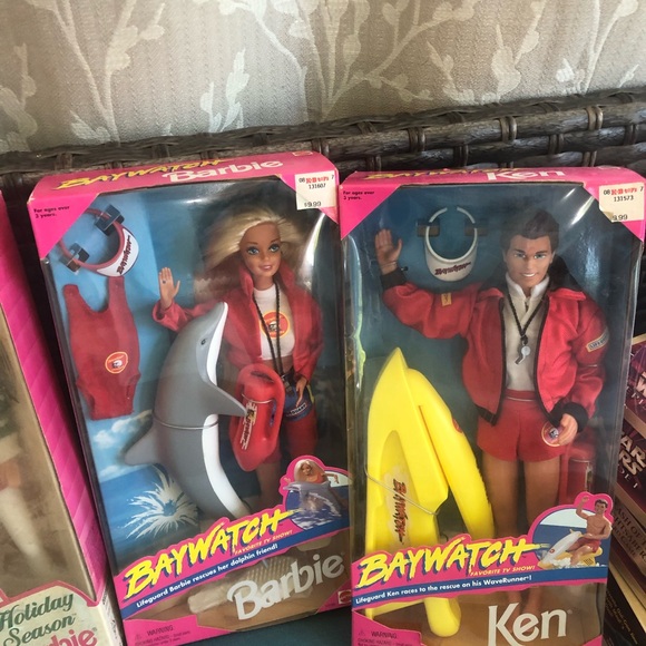 Barbie Red and Yellow Dolls & Accessories Collection